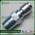 3/8 Straight -Thru Hydraulic Quick Coupler